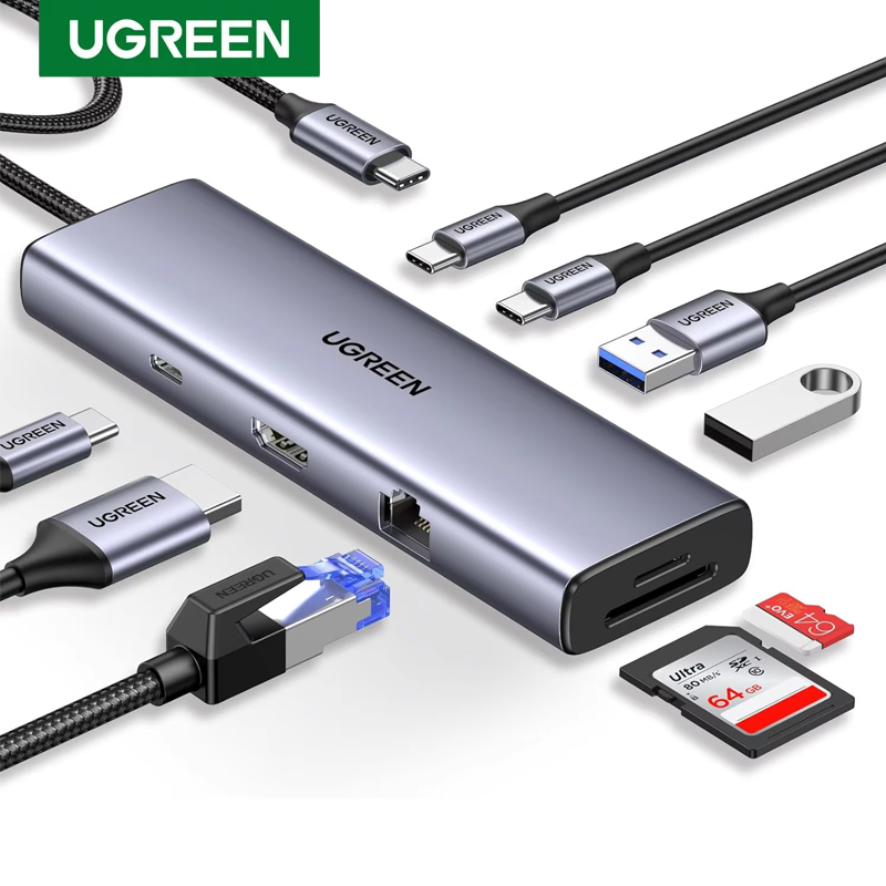 Usb Hub - UGREEN Revodok 9 w 1 Hub