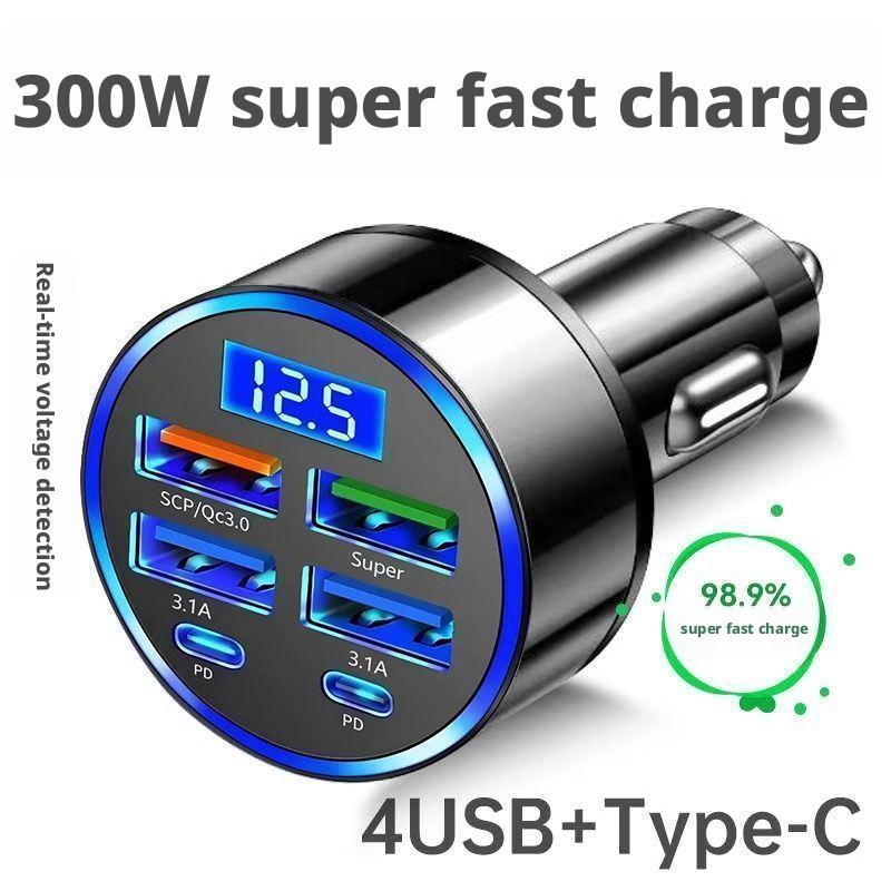Ładowarka samochodowa 300W PD, – Usb C Hub recenzja i cena